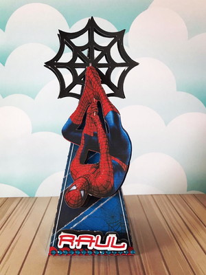 Caixa cone - homem aranha