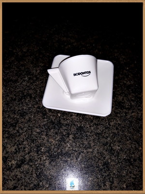 Xícara pp com pires 50ml com serigrafia - mod. 307
