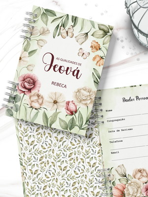 Caderno as qualidades de jeová feminino
