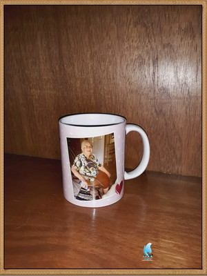 Caneca porcelana 330ml personalizada com sublimação