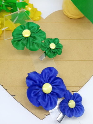 Flor brasil copa par presilha