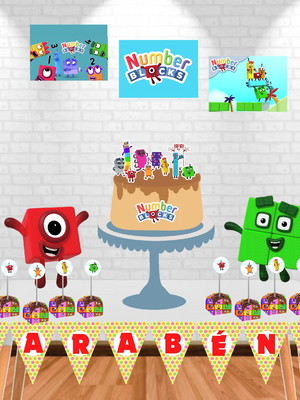 Kit festa numberblocks