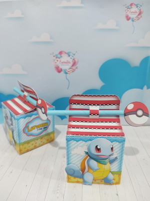 Passa canudo 3d - pokemon