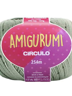Fio amigurumi círculo - eucalipto - 5745