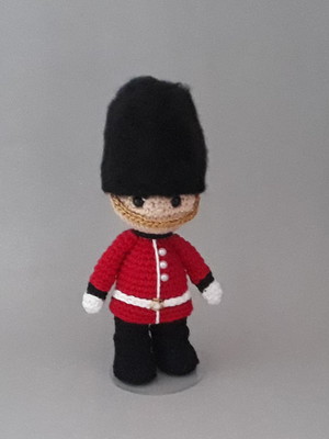Guarda real amigurumi