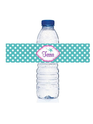Rótulos para garrafinhas de agua personalizado