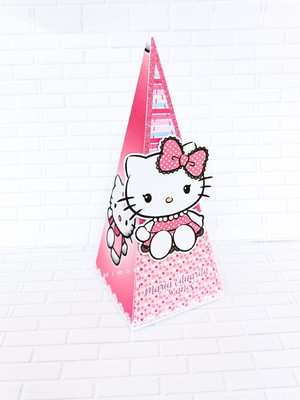 Caixa cone hello kitty
