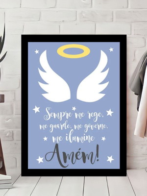 Quadro decorativo filho frases religiosas