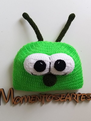 Touca de croche grilo