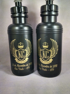 Squeeze 500 ml preta personalizada