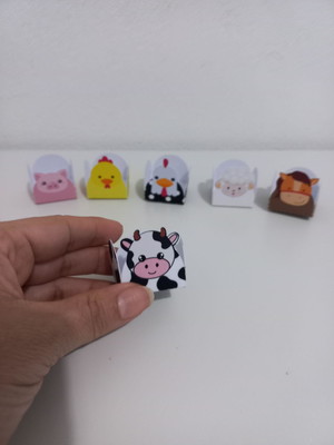 50 forminhas para docinhos - fazendinha