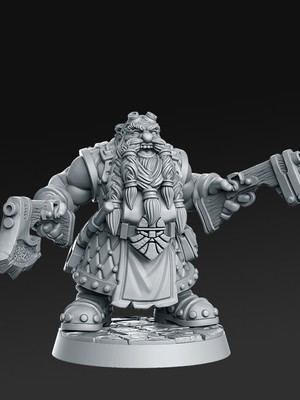 Miniatura the royal guard rpg d&d grangir thunderclap