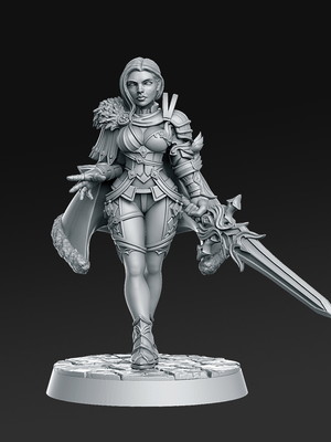 Miniatura the royal guard rpg d&d leanne