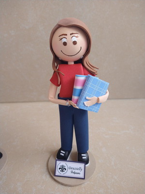 Boneca personalizada boneca professora