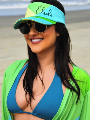 Viseira de praia- brasileirinha