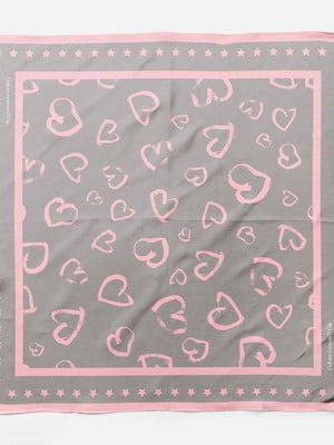 Lenço outubro rosa 68x68cm - personalize com logo