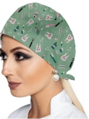 Touca gorro cirúrgica dentista médico veterinária