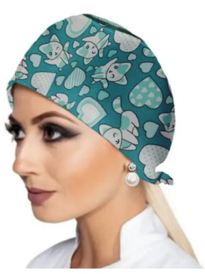 Touca gorro cirúrgica veterinária médico dentista