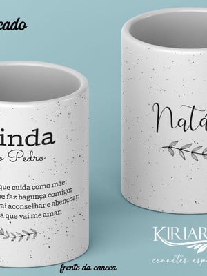 Caneca para padrinhos de batismo significado