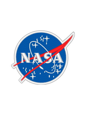 Patch bordado termocolante logo nasa