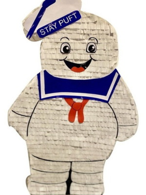 Pinhata fantasma puft grande - com bastão e tapa olhos