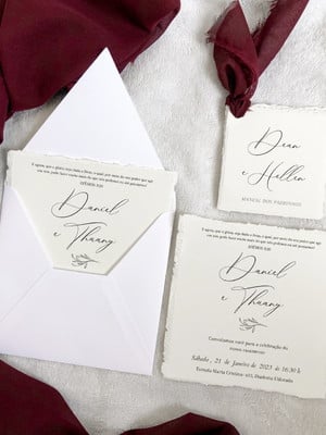 Kit papelaria casamento personalizada ( manual e convite)