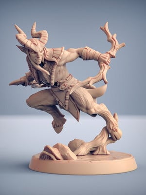 Miniatura arverian woodkeepers rpg d&d arverian woodkeeper a