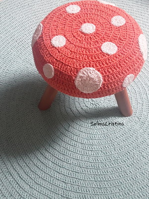Mini puff com bolinhas