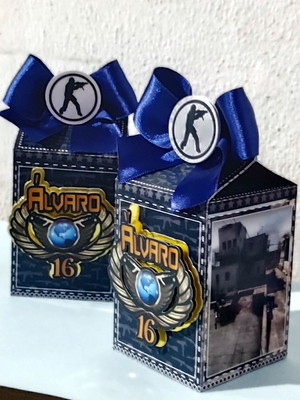 Promoção 10 caixas milk cs go counter strike lembrancinha