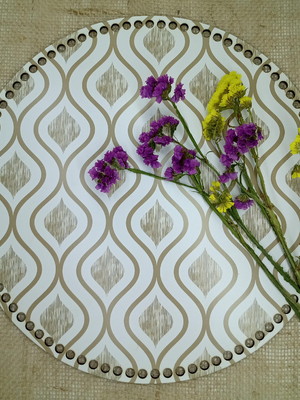 30cm base mdf redondo para fazer croche