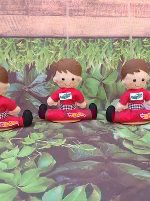 Centro de mesa hotwheels
