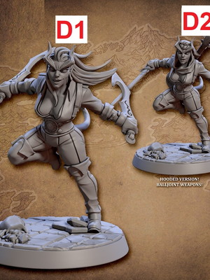 Miniatura city of intrigues d&d mezzalfiend trickster d