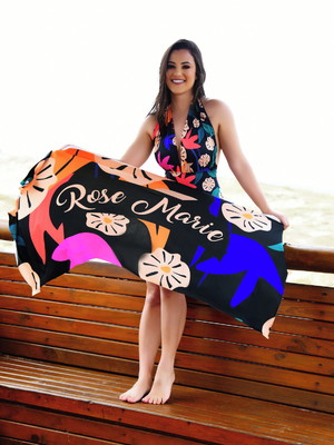 Canga de praia personalizada - fascínio