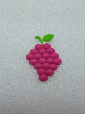 Aplique cacho uva emborrachado 3,5cm