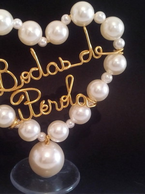 Bodas de pérola - lembrancinha