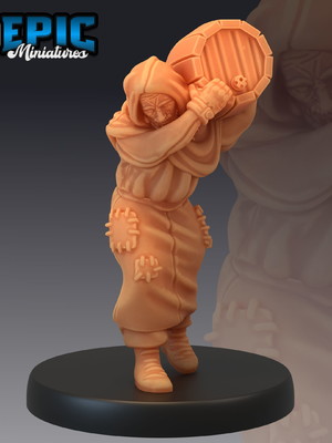 Miniatura villager collection d&d villager blacksmith