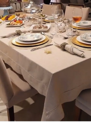 Toalha de mesa linho- toalha por encomenda