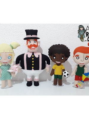 Bonecos mundo bita em feltro (promoção)
