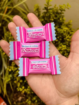 Balinha outubro rosa