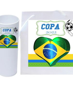 Copo capa- lembrancinha copa, brinde copa, festa copa