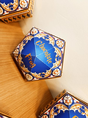 Caixa chocolate sapo harry potter