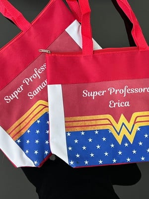 Bolsa personalizada para professoras