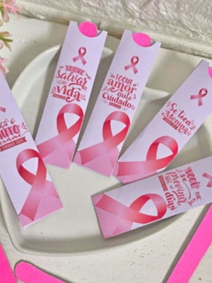 Mini lixa- outubro rosa