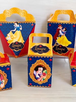 Kit 50 caixas branca de neve