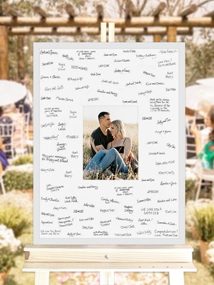 Quadro recepçao casamento personalizado foto e frase