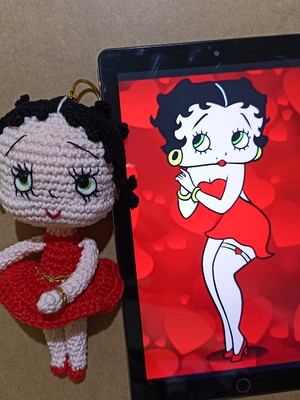 Betty boop amigurumi