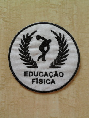Patch bordado termocolante logo educação física ii
