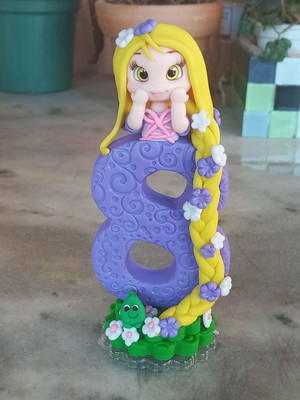 Vela rapunzel biscuit