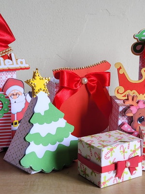 Papelaria personalizada tema natal