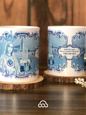 Caneca nossa senhora de fátima
